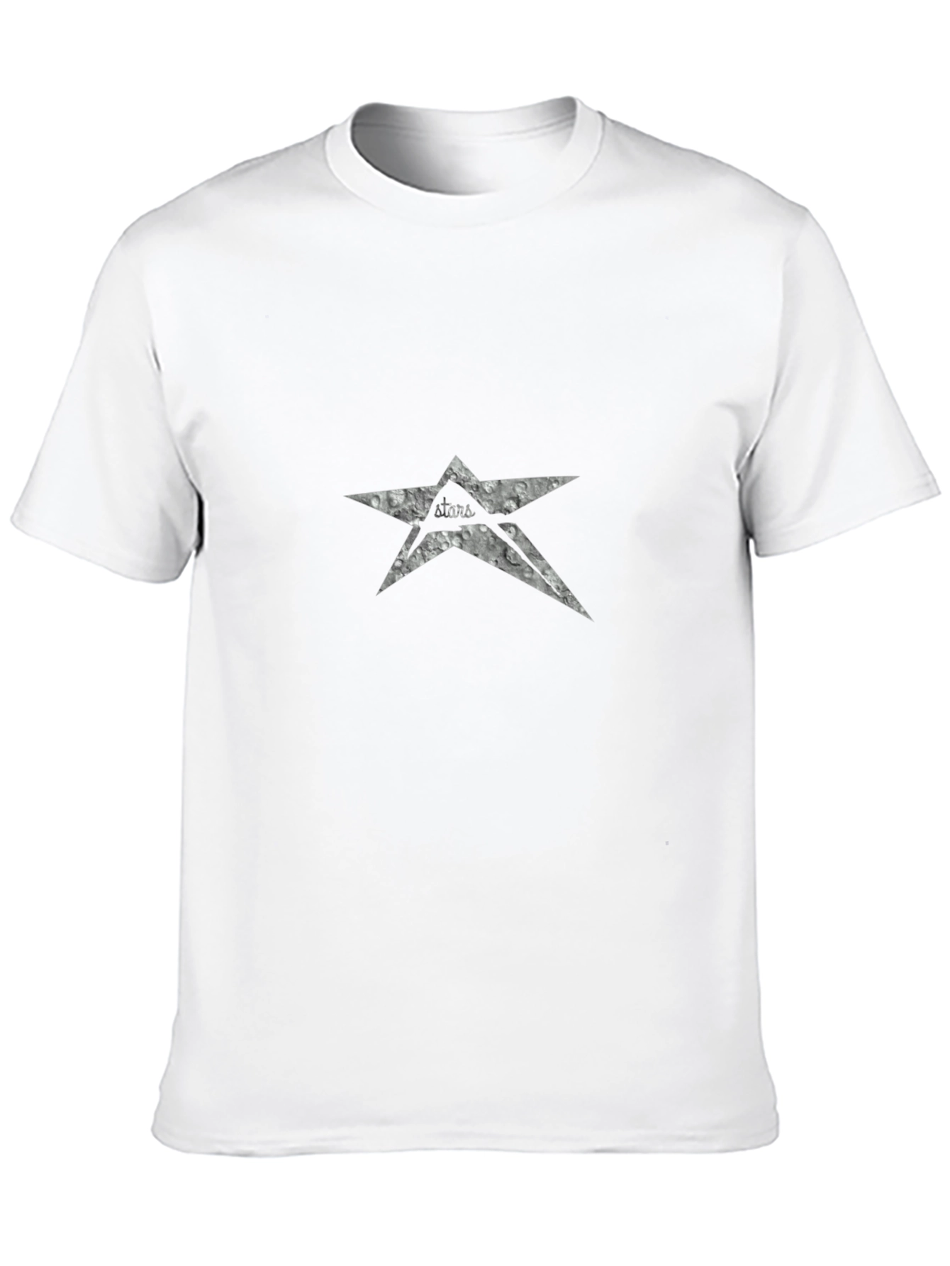 Stars Graphic Black T-Shirt
