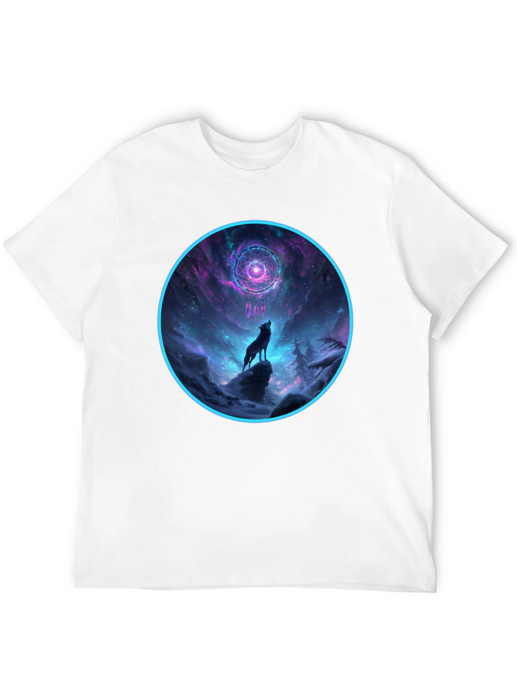Wolf Dreamcatcher Graphic Tee