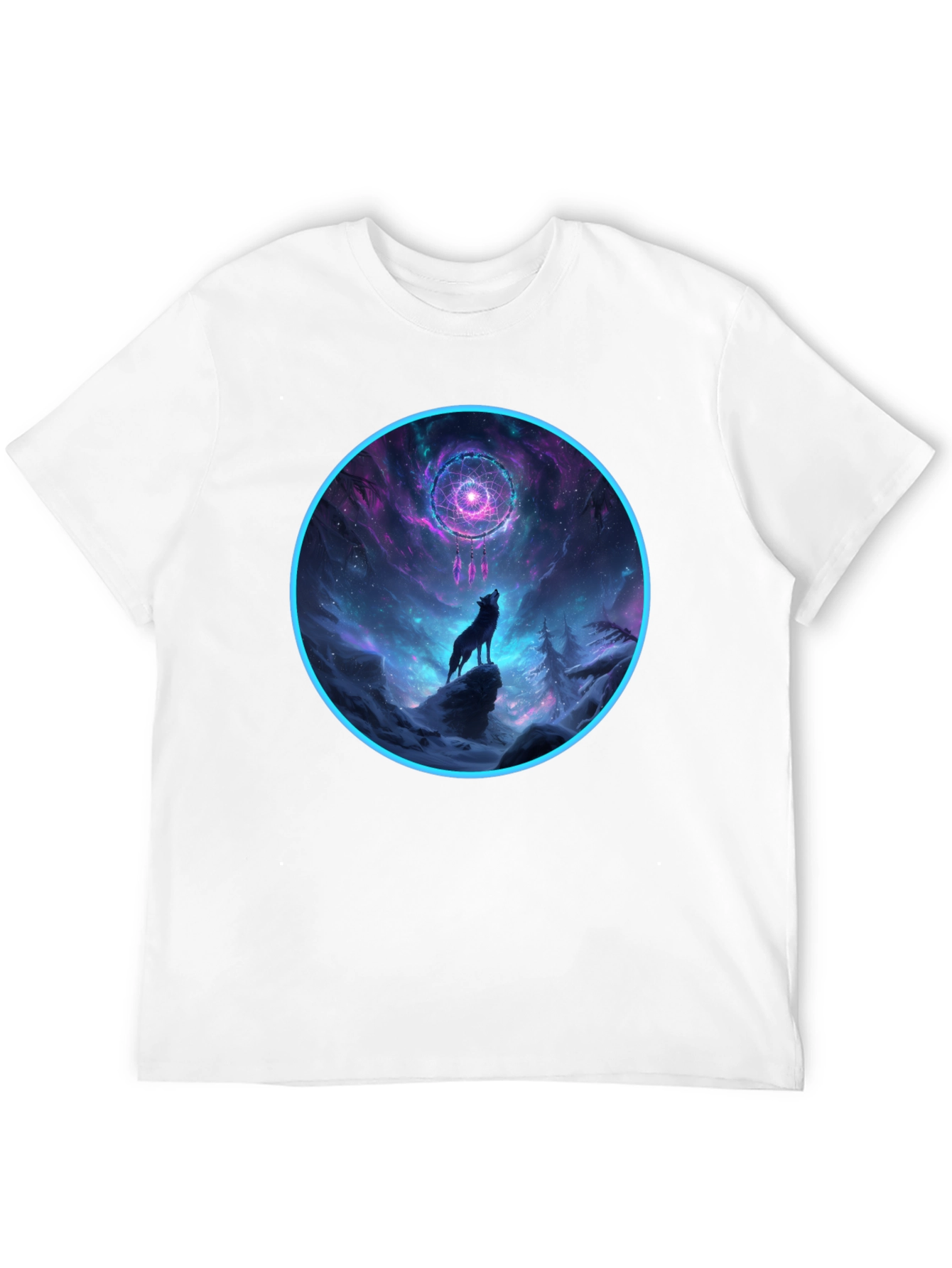 Wolf Dreamcatcher Graphic Tee