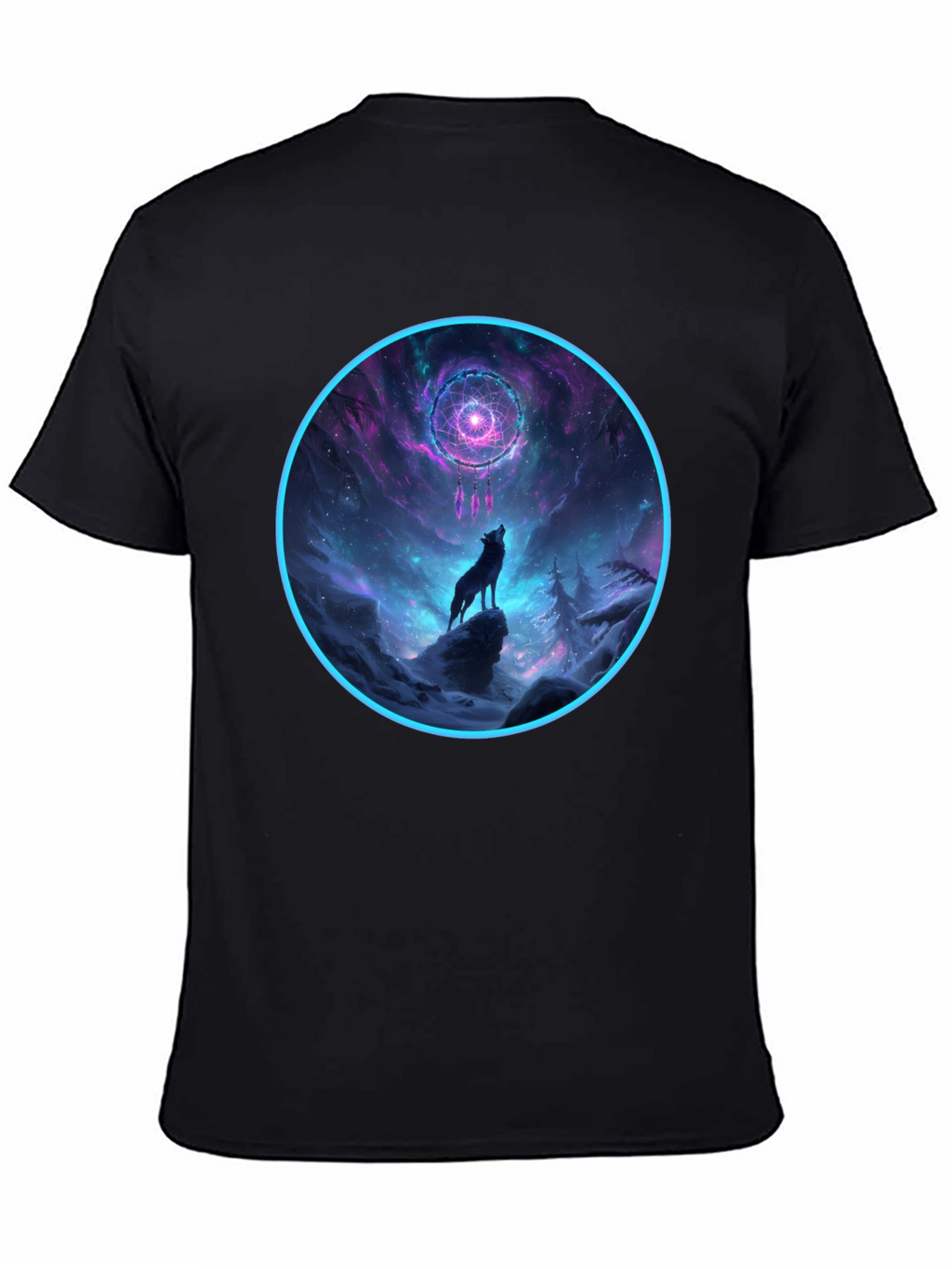 Wolf Dreamcatcher Graphic Tee