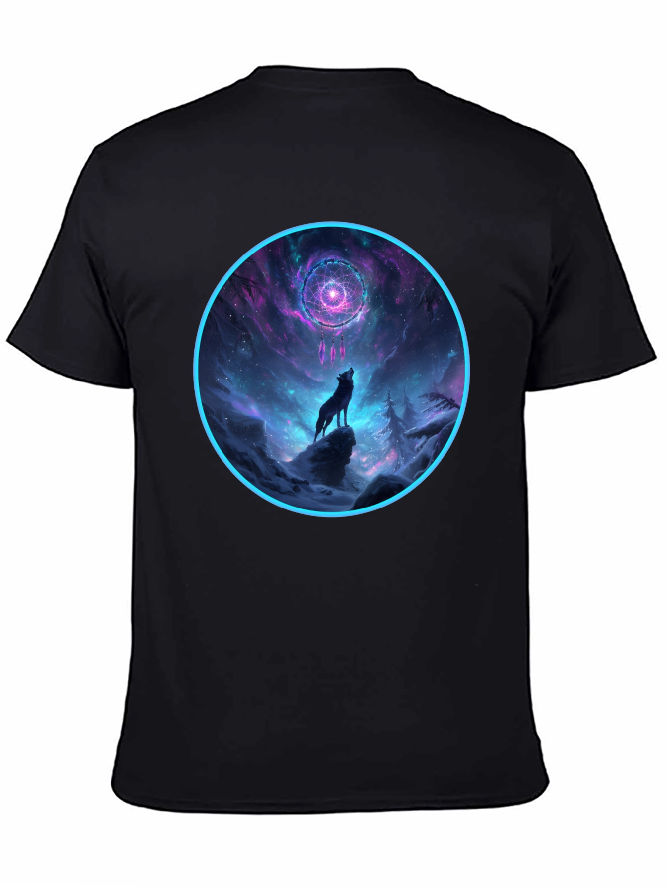 Wolf Dreamcatcher Graphic Tee