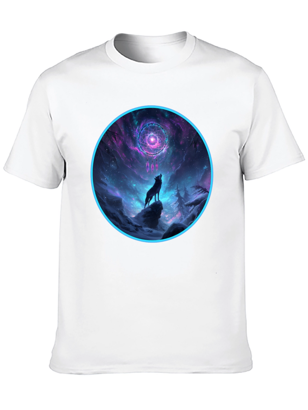 Wolf Dreamcatcher Graphic Tee
