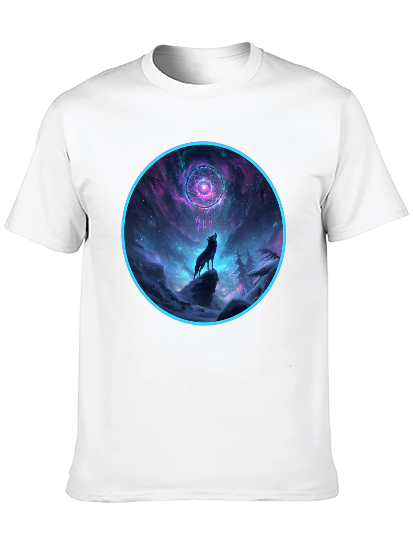 Wolf Dreamcatcher Graphic Tee