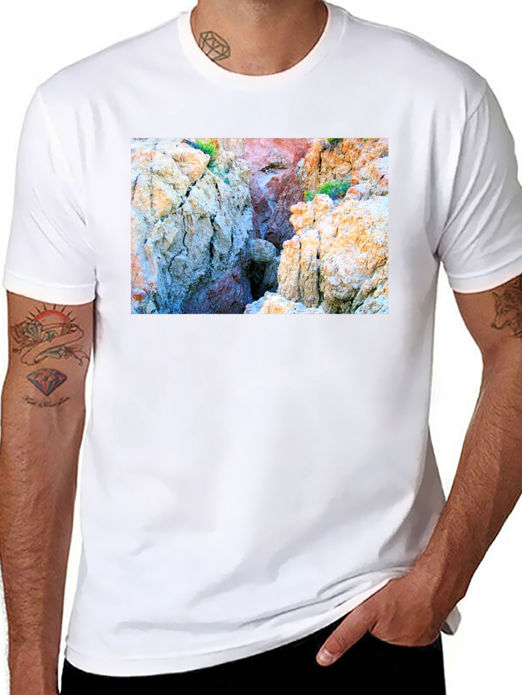 Canyon Graphic T-Shirt - Unique Nature Design