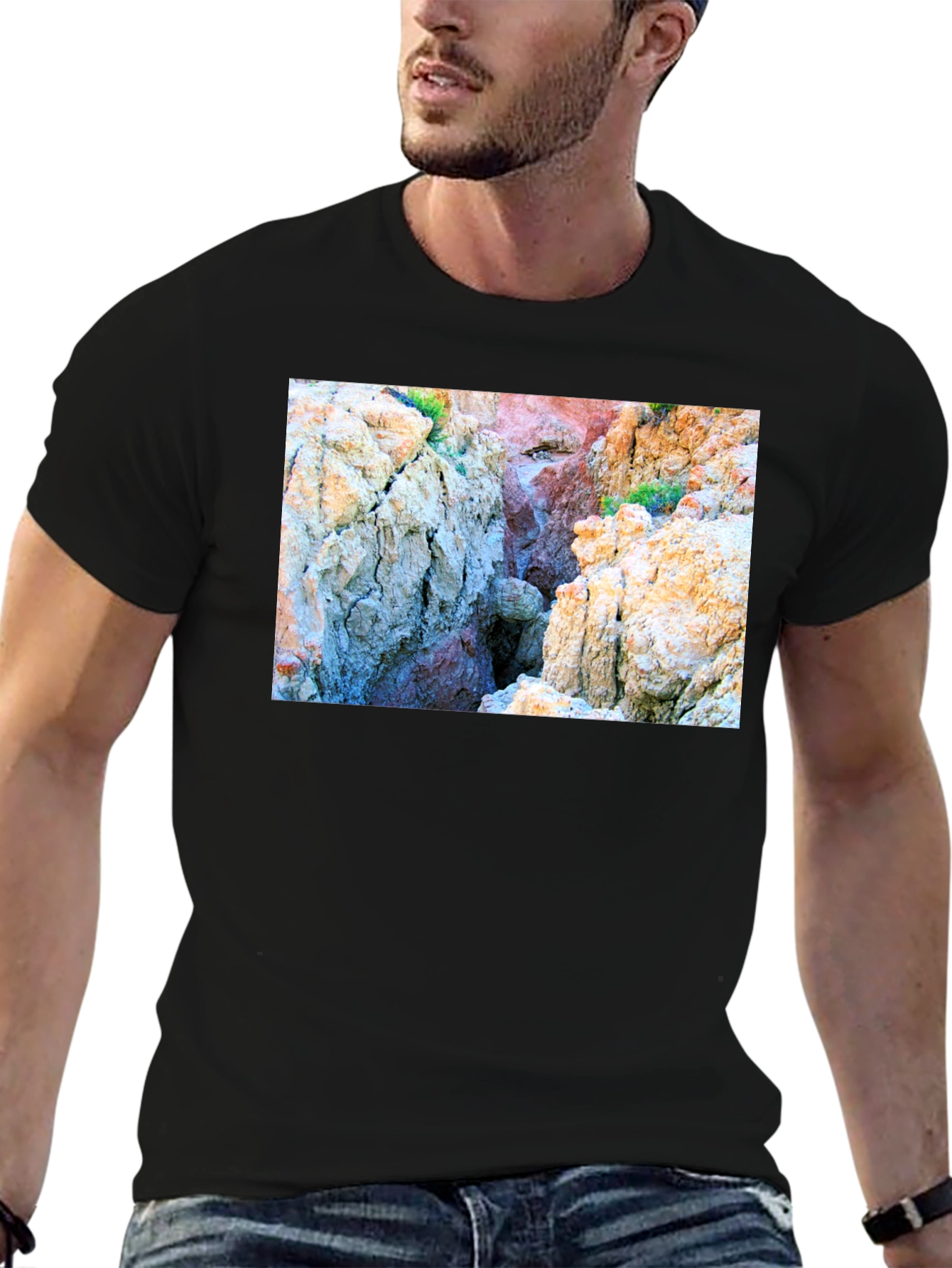 Canyon Graphic T-Shirt - Unique Nature Design
