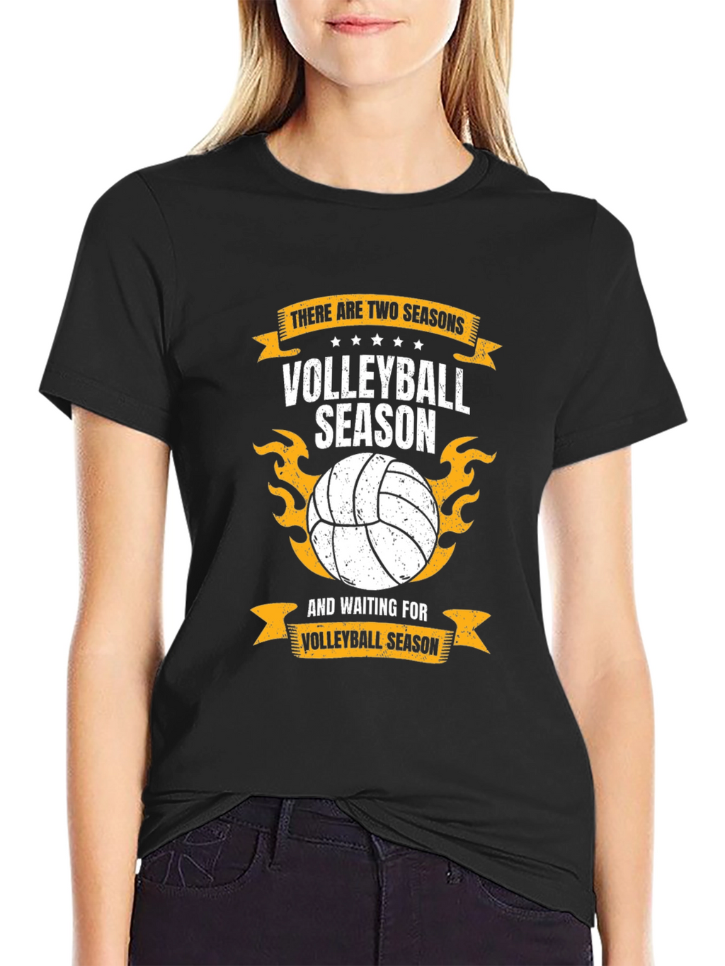 Volleyball Season Graphic Tee