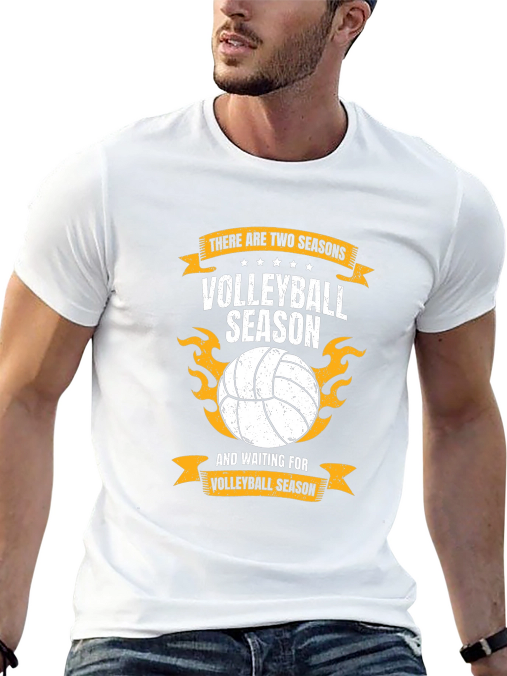 Volleyball Season Graphic Tee