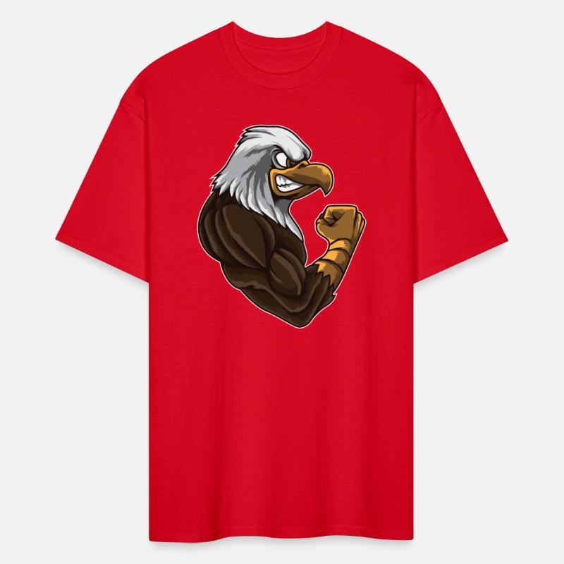 Eagle At The Gym | Work Out Fitness Muscles Power