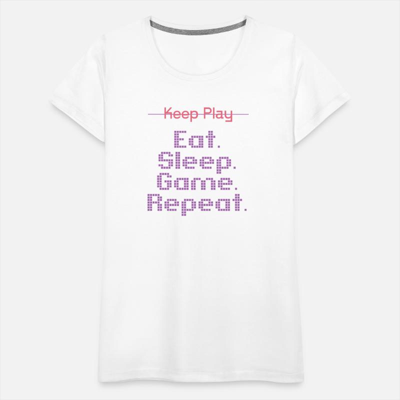 Eat, Sleep, Game, Repeat – Gamer's Cycle