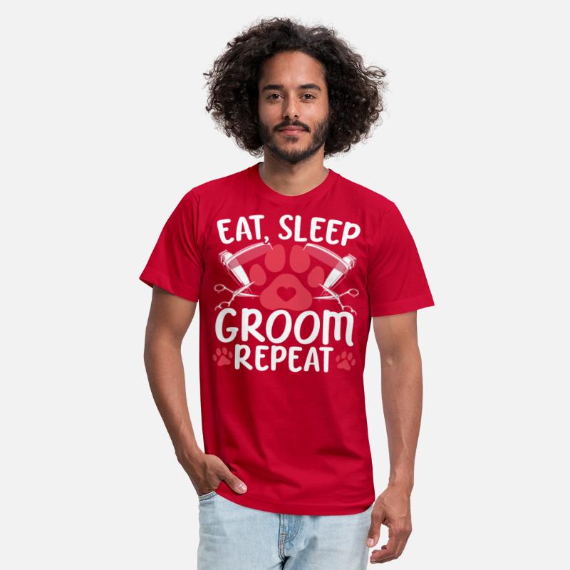 Eat Sleep Groom Repeat Pet Grooming Dog Groomer