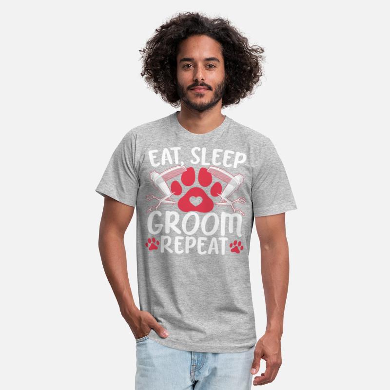 Eat Sleep Groom Repeat Pet Grooming Dog Groomer