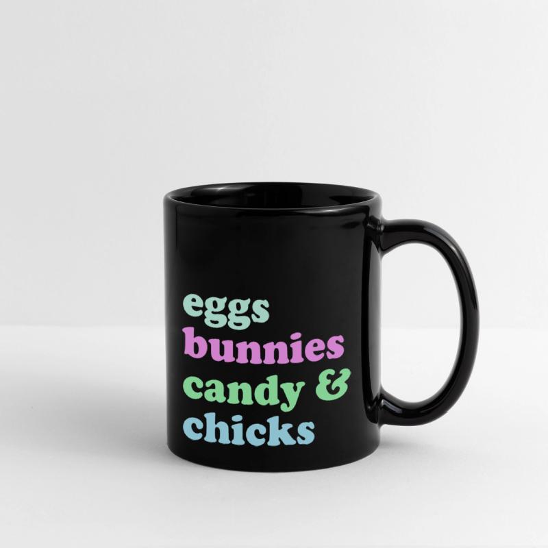 Eggs Bunnies Candy And Chicks