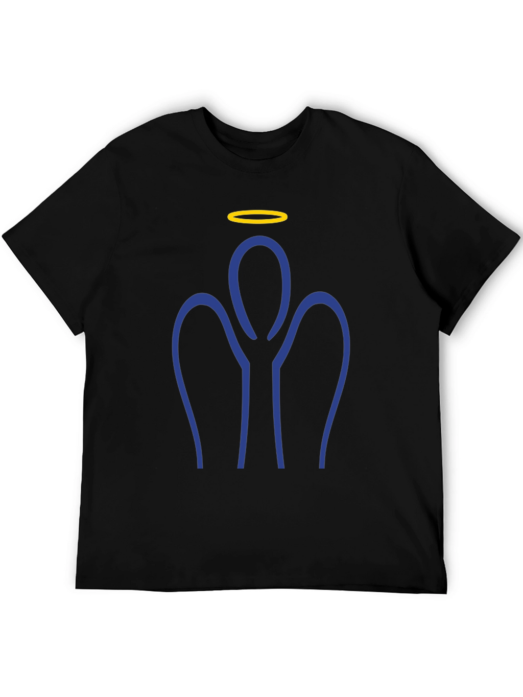 Angel Outline Graphic Tee - Stylish & Unique!