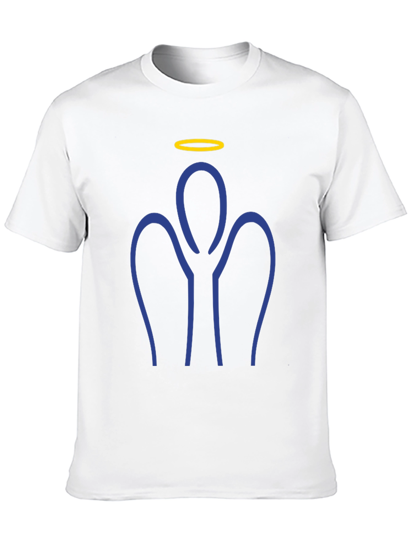 Angel Outline Graphic Tee - Stylish & Unique!