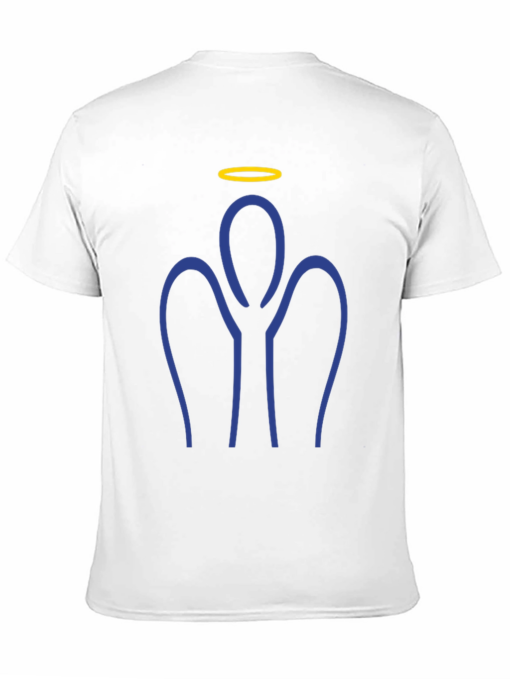 Angel Outline Graphic Tee - Stylish & Unique!