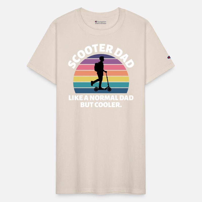 Electric Scooter Dad Driver E-Scooter Fathers day