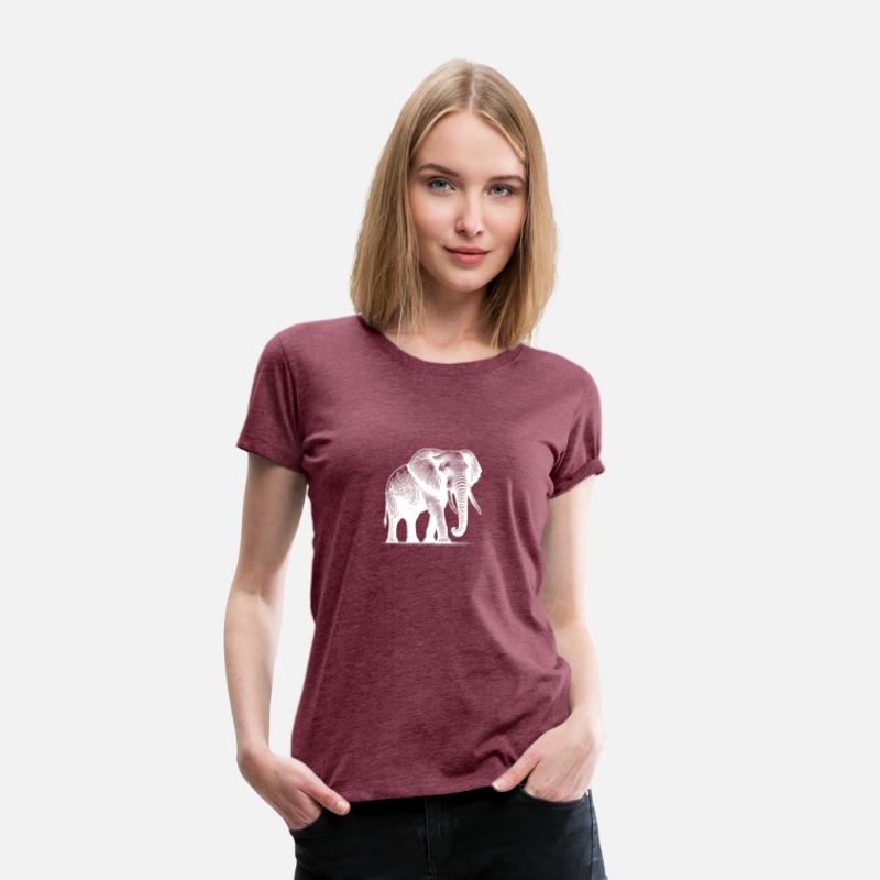 Elephant - Large Safari Trunked Animal With Tusks