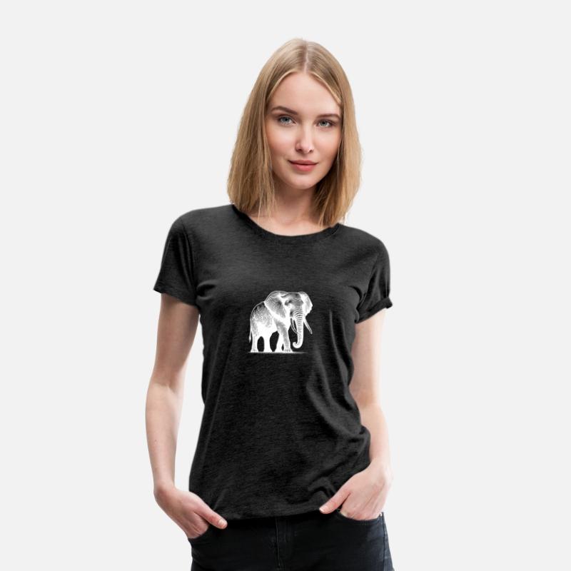 Elephant - Large Safari Trunked Animal With Tusks