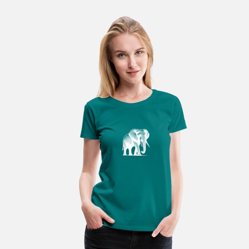 Elephant - Large Safari Trunked Animal With Tusks