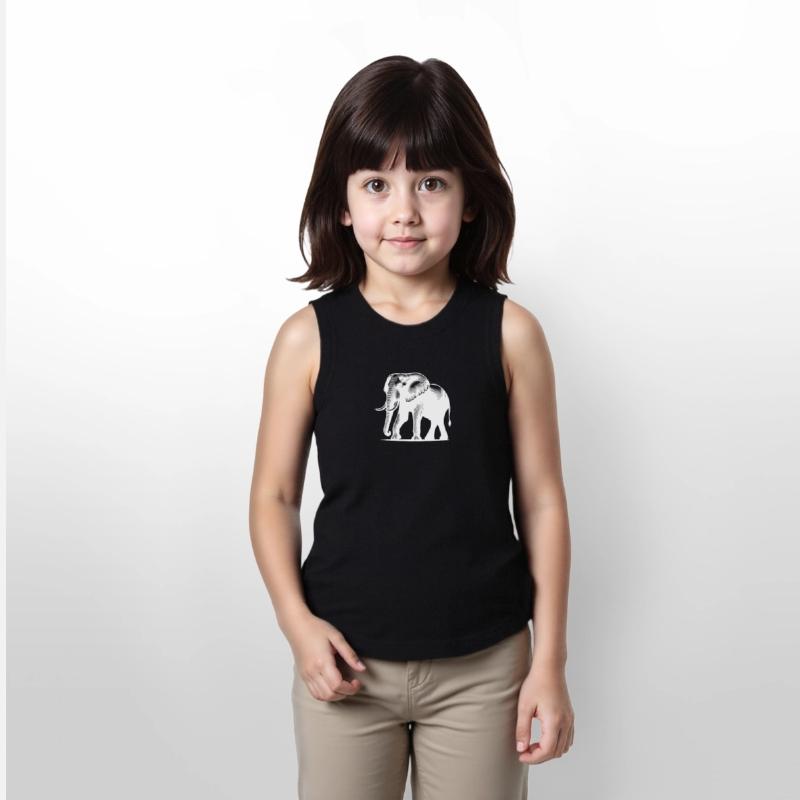 Elephant Portrait - Safari Trunked Animal