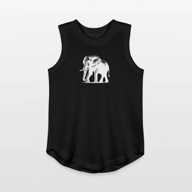 Elephant Portrait - Safari Trunked Animal