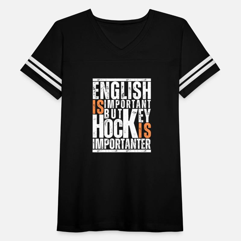 English Is Important But Hockey Is Importanter
