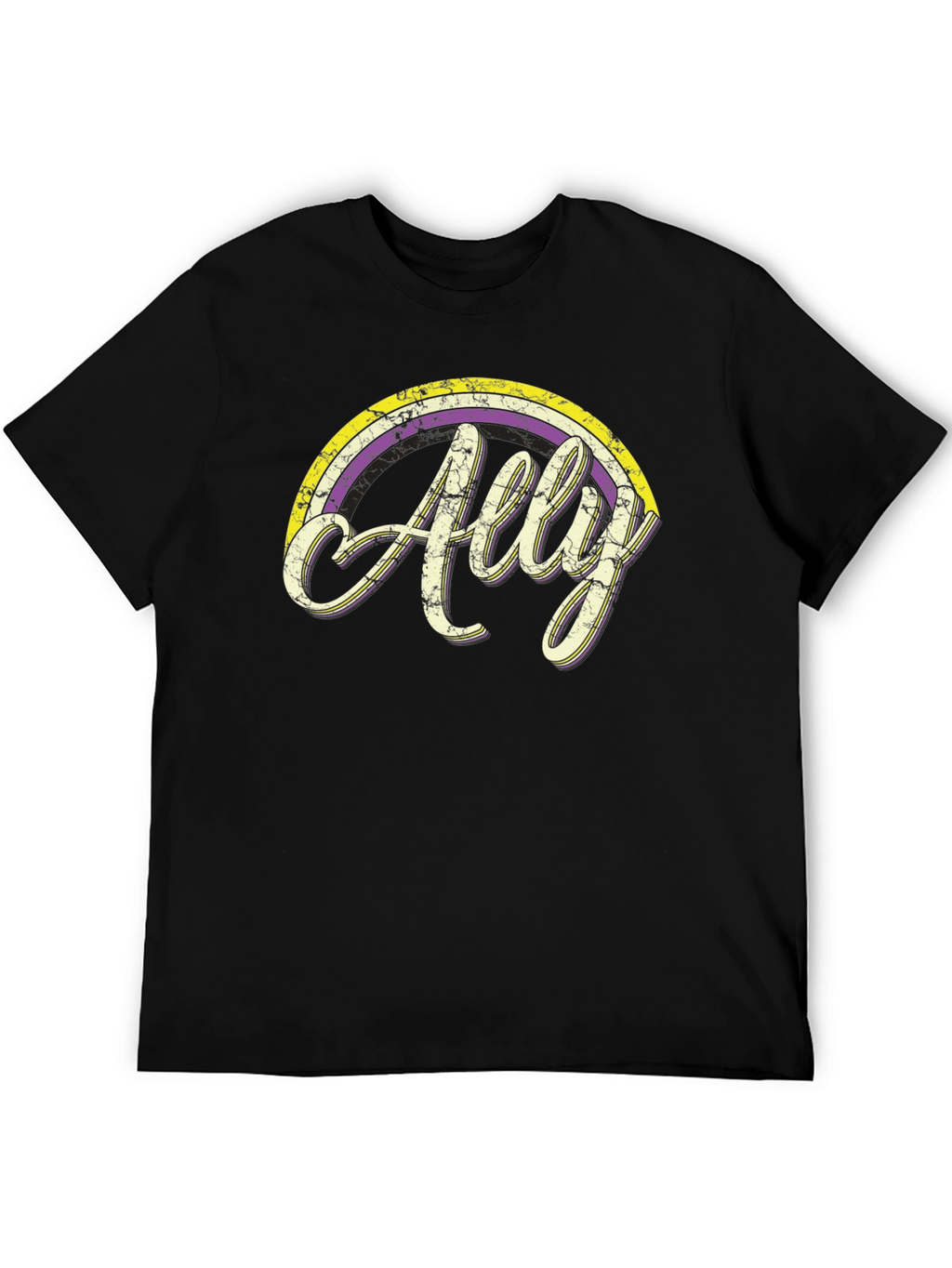 Ally Rainbow Graphic Tee