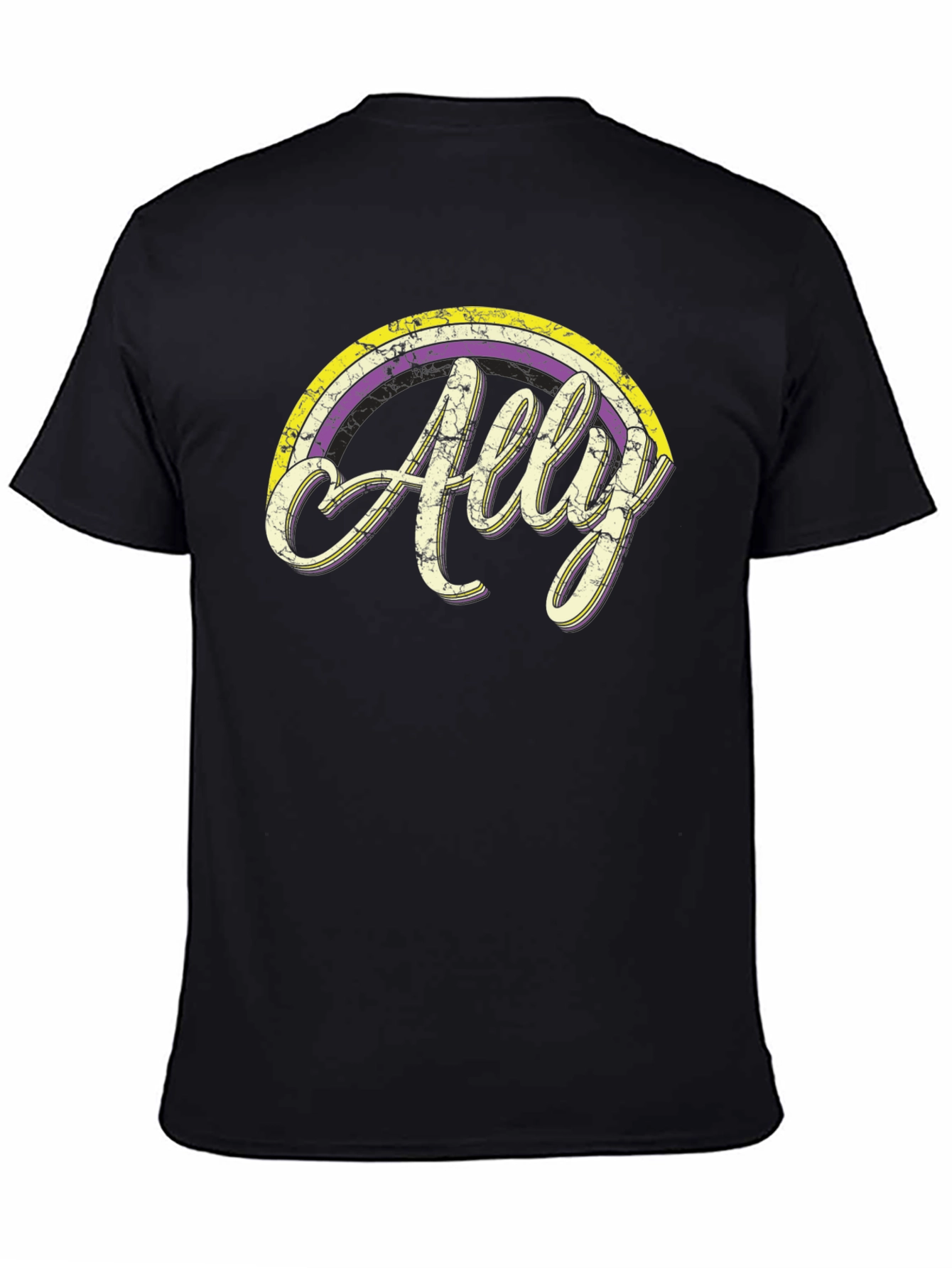 Ally Rainbow Graphic Tee
