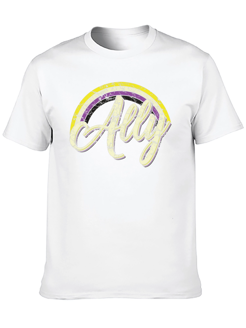 Ally Rainbow Graphic Tee