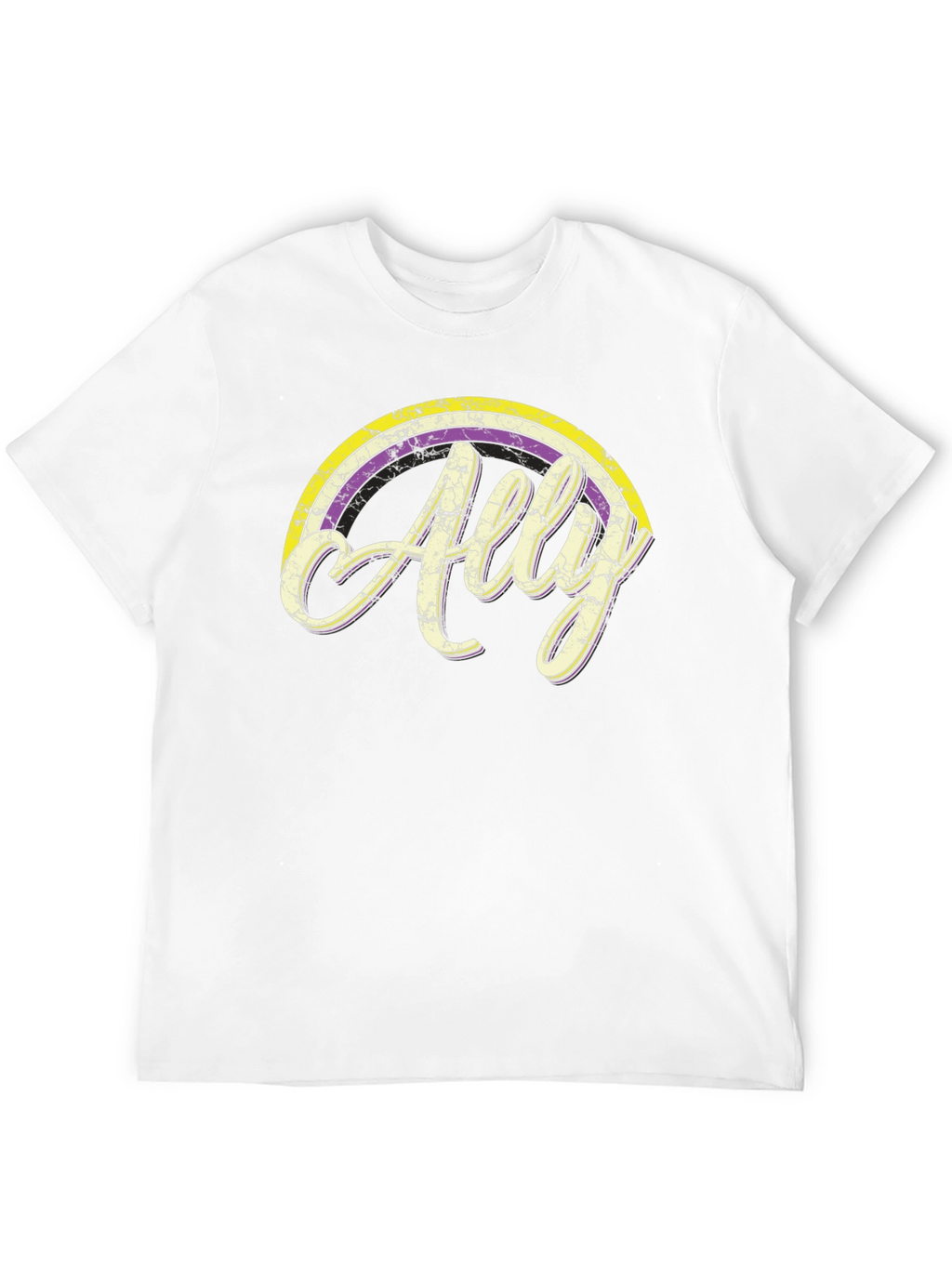 Ally Rainbow Graphic Tee