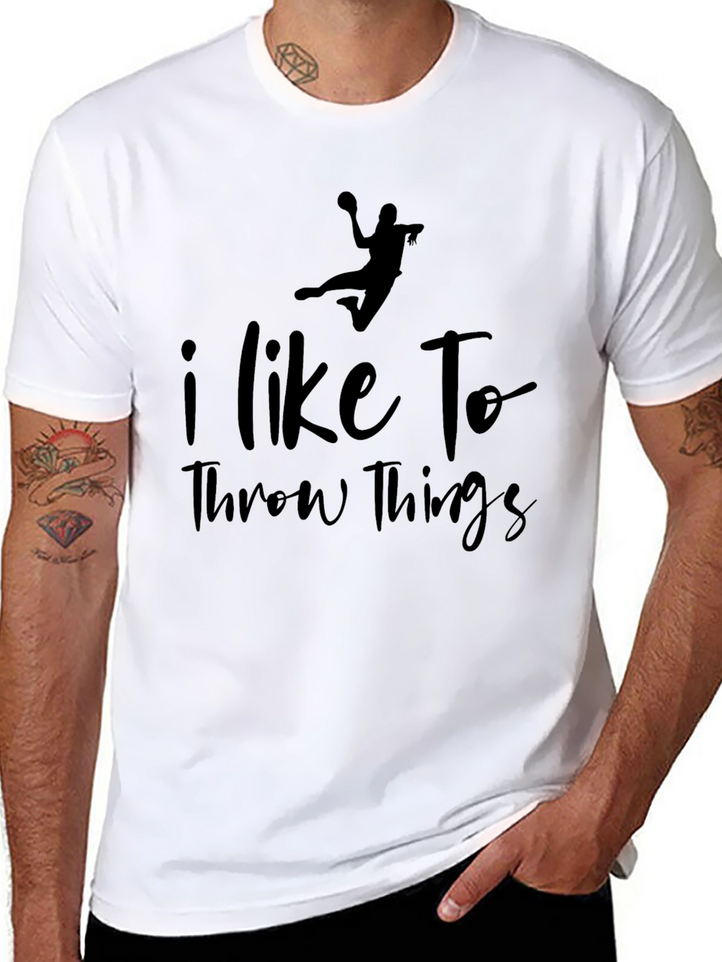 I Like To Throw Things - Funny T-Shirt