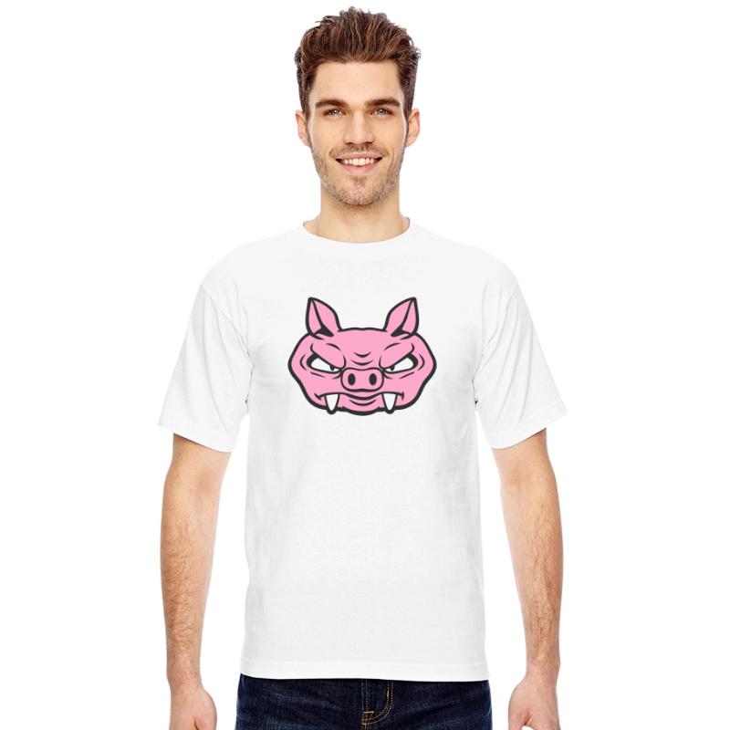 Evil Wild Boar Dangerous Comic Pig Piglet Face