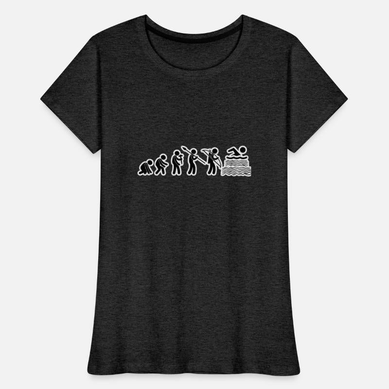 Evolution Swimming Black Grunge