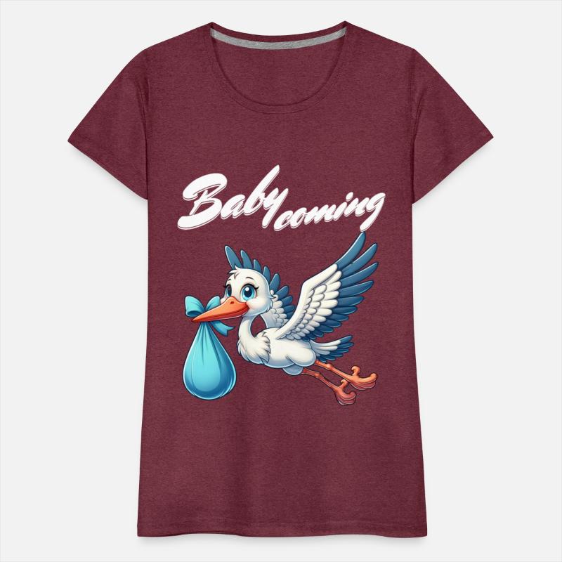 Expectant Mother Stork Brings The Beautiful News