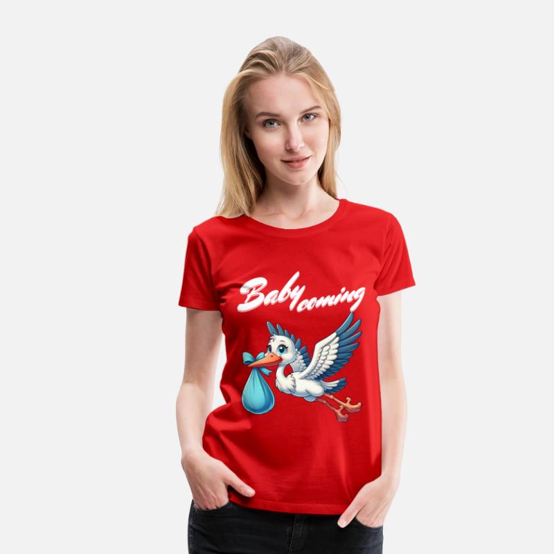 Expectant Mother Stork Brings The Beautiful News