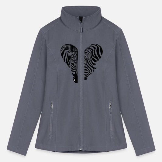 Expressive zebra head design