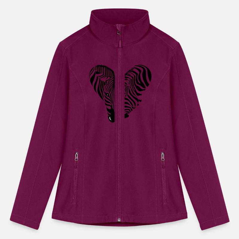 Expressive zebra head design