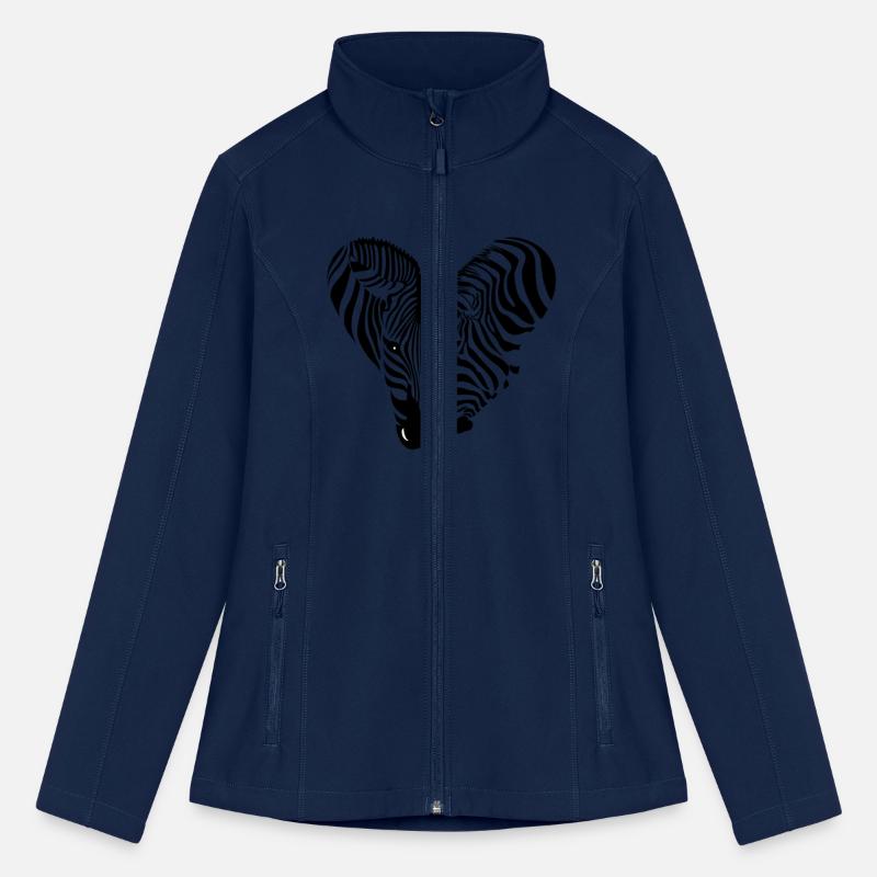 Expressive zebra head design