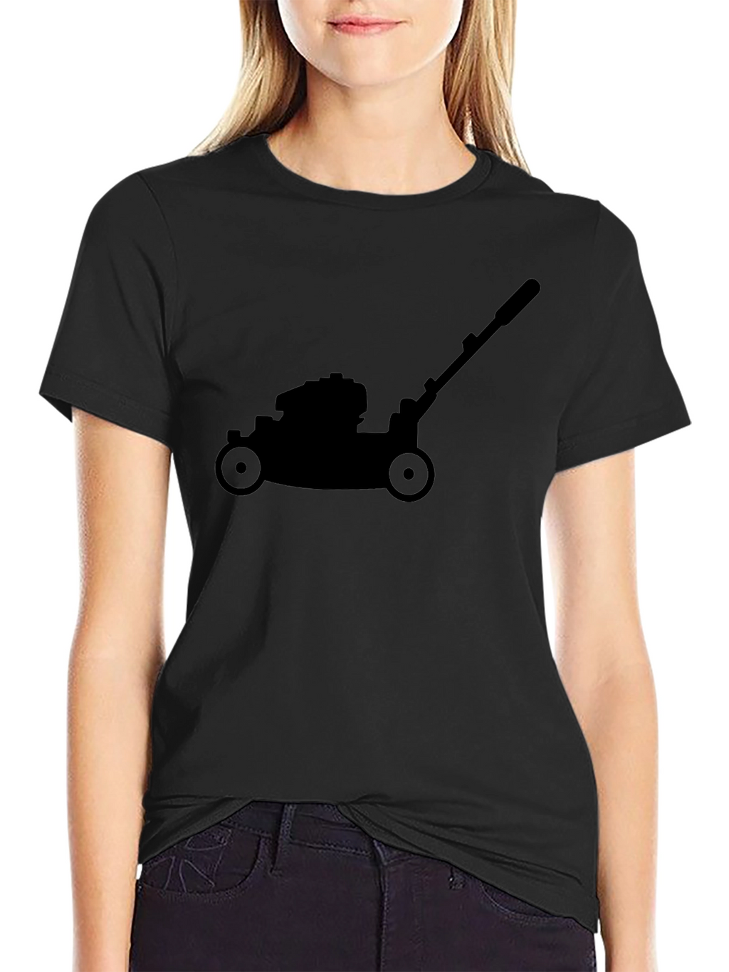 Lawn Mower Graphic Tee - Yardwork in Style