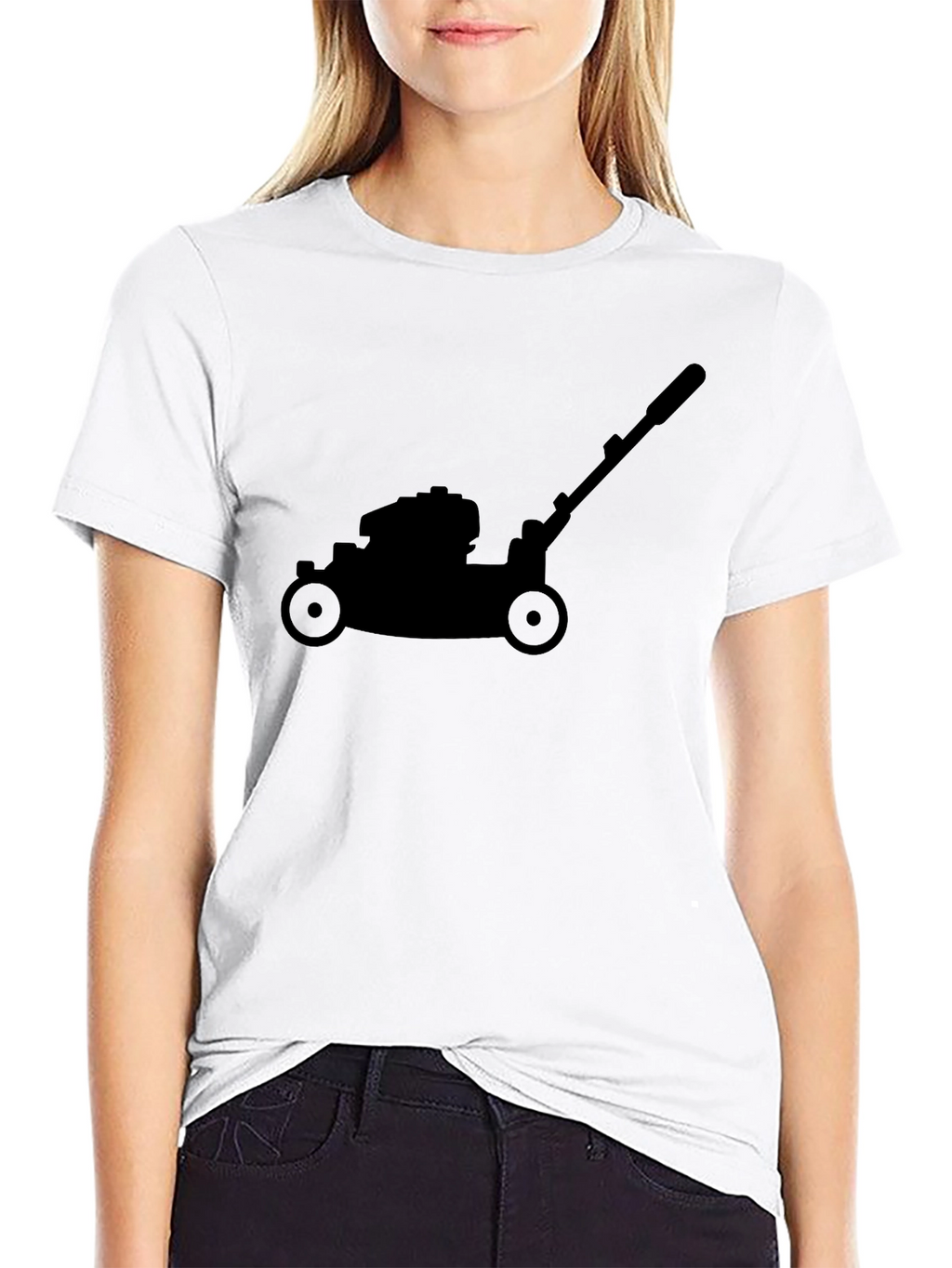 Lawn Mower Graphic Tee - Yardwork in Style