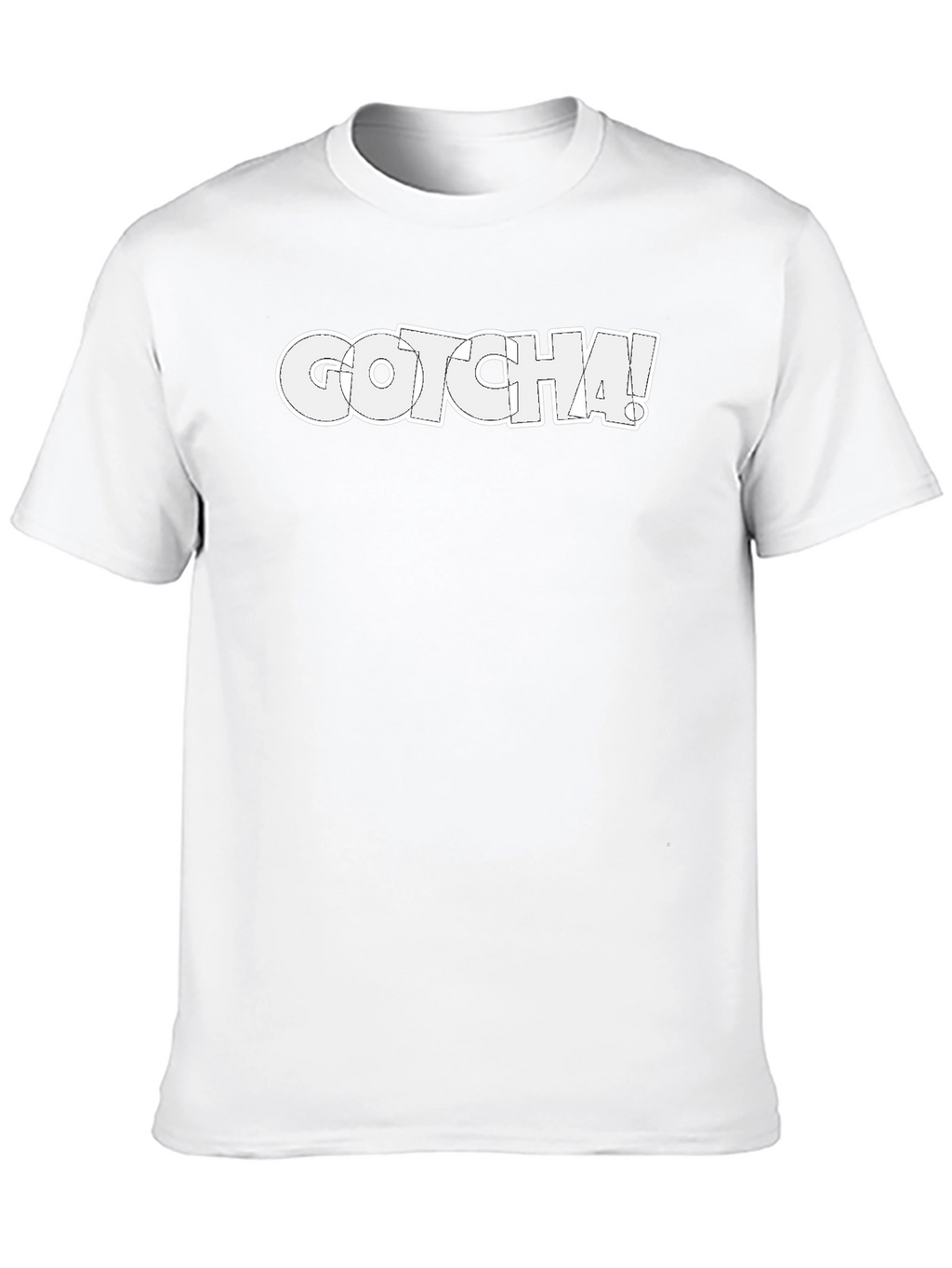 Gotcha! Graphic Print Crew Neck T-Shirt