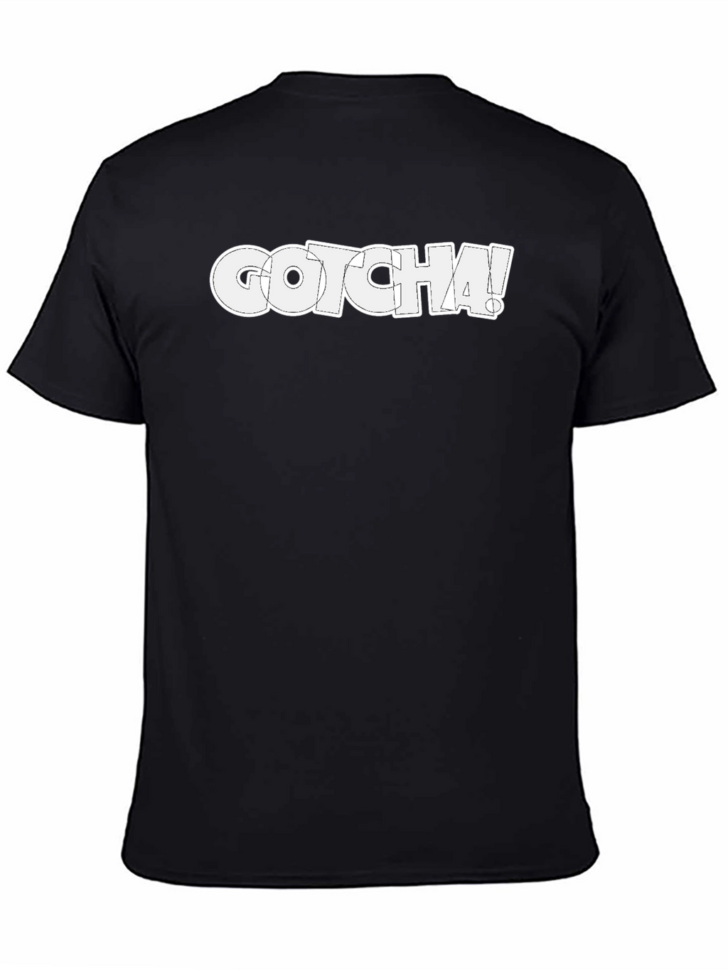 Gotcha! Graphic Print Crew Neck T-Shirt