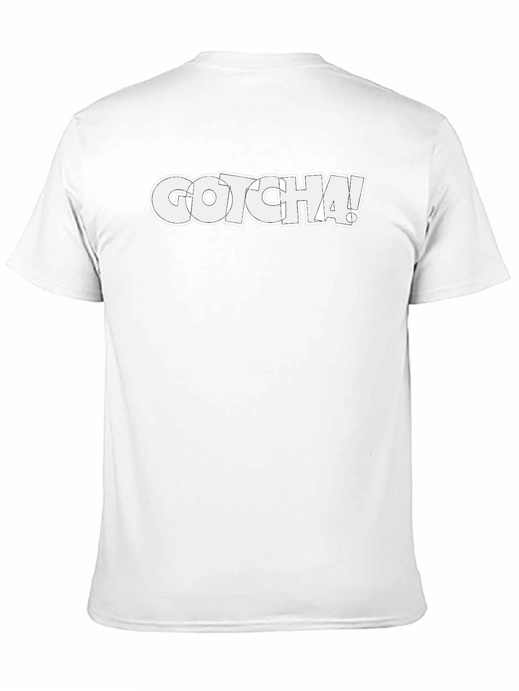 Gotcha! Graphic Print Crew Neck T-Shirt