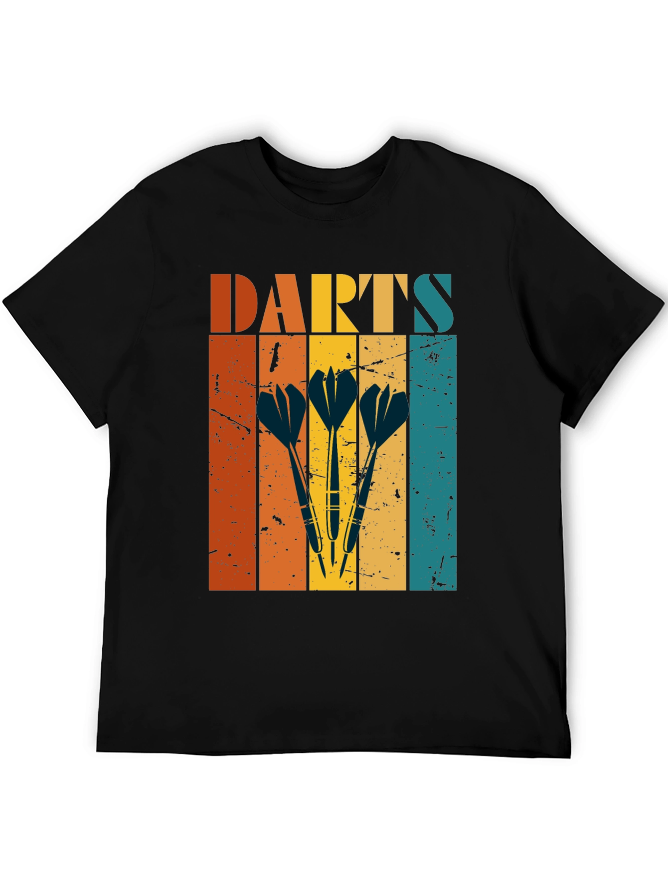 Retro Darts T-Shirt Vintage Style Tee