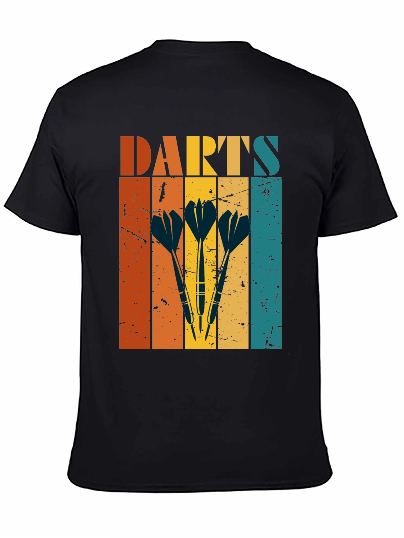 Retro Darts T-Shirt Vintage Style Tee