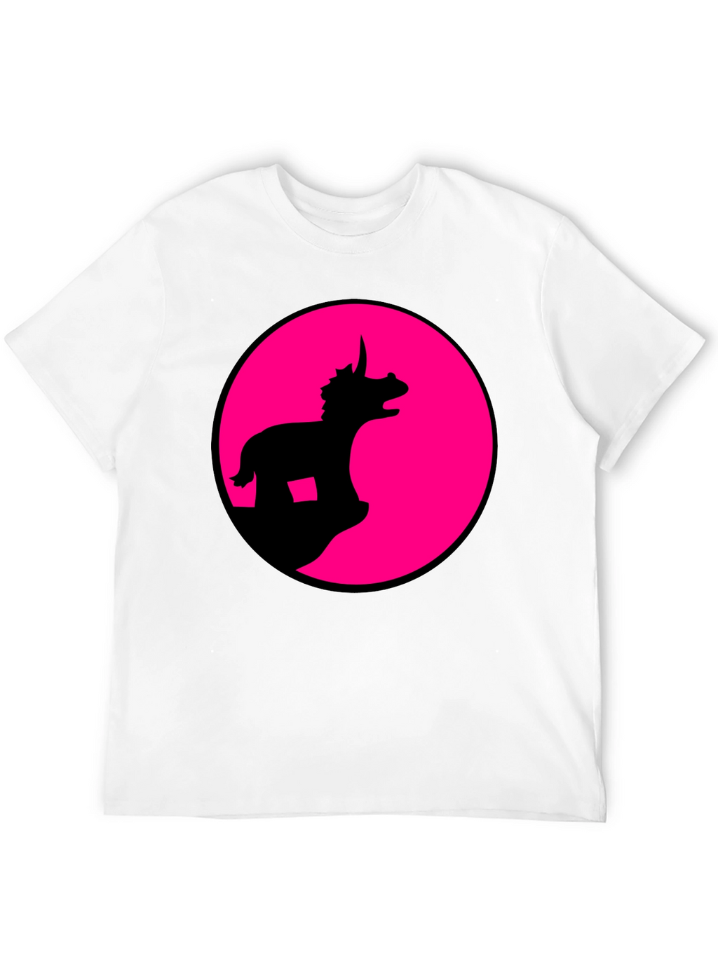 Dino Silhouette Graphic Tee
