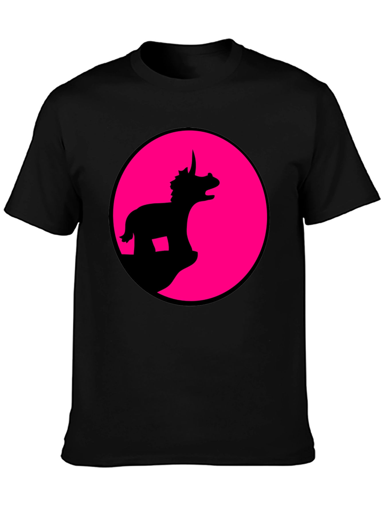 Dino Silhouette Graphic Tee