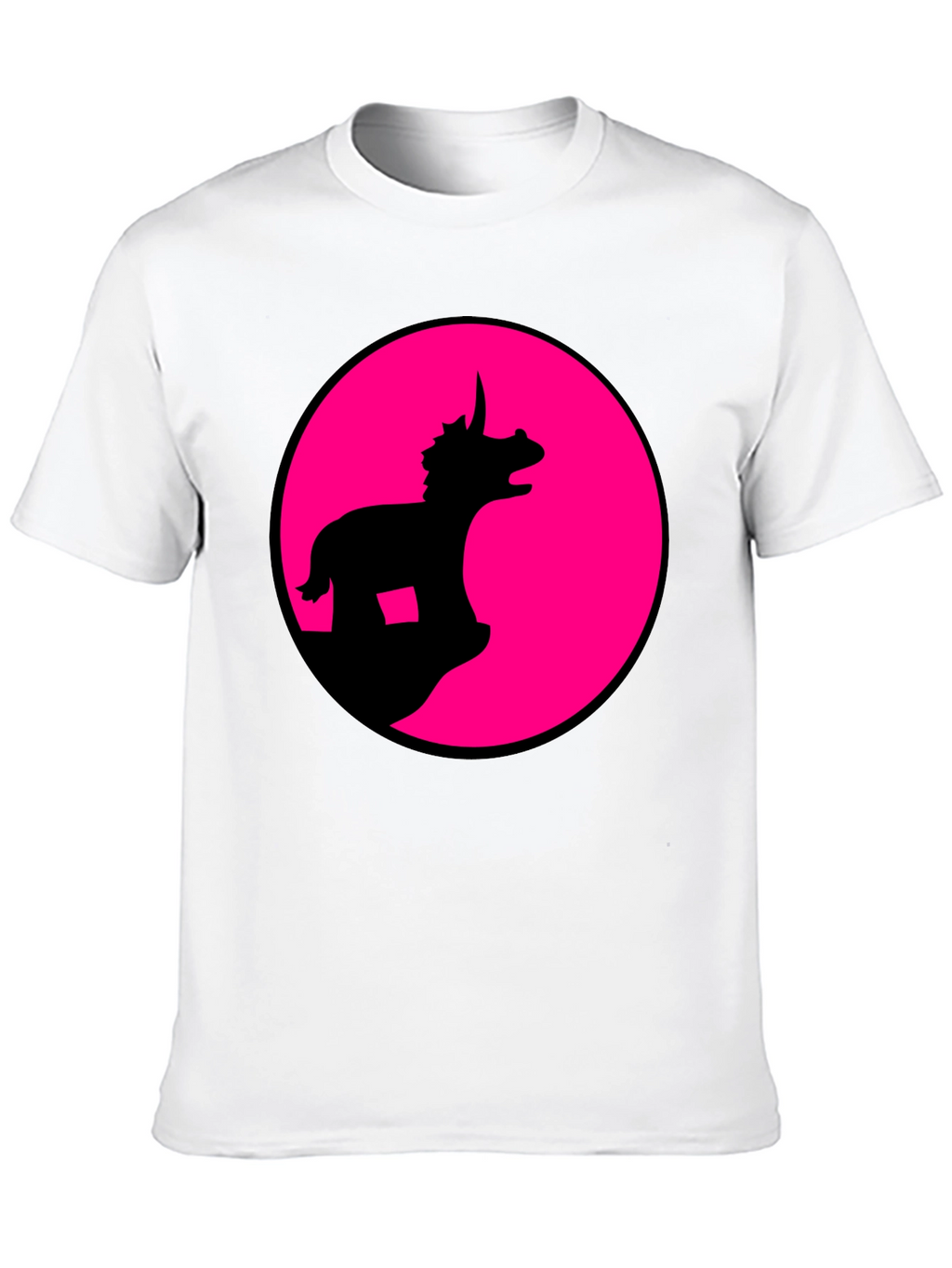 Dino Silhouette Graphic Tee