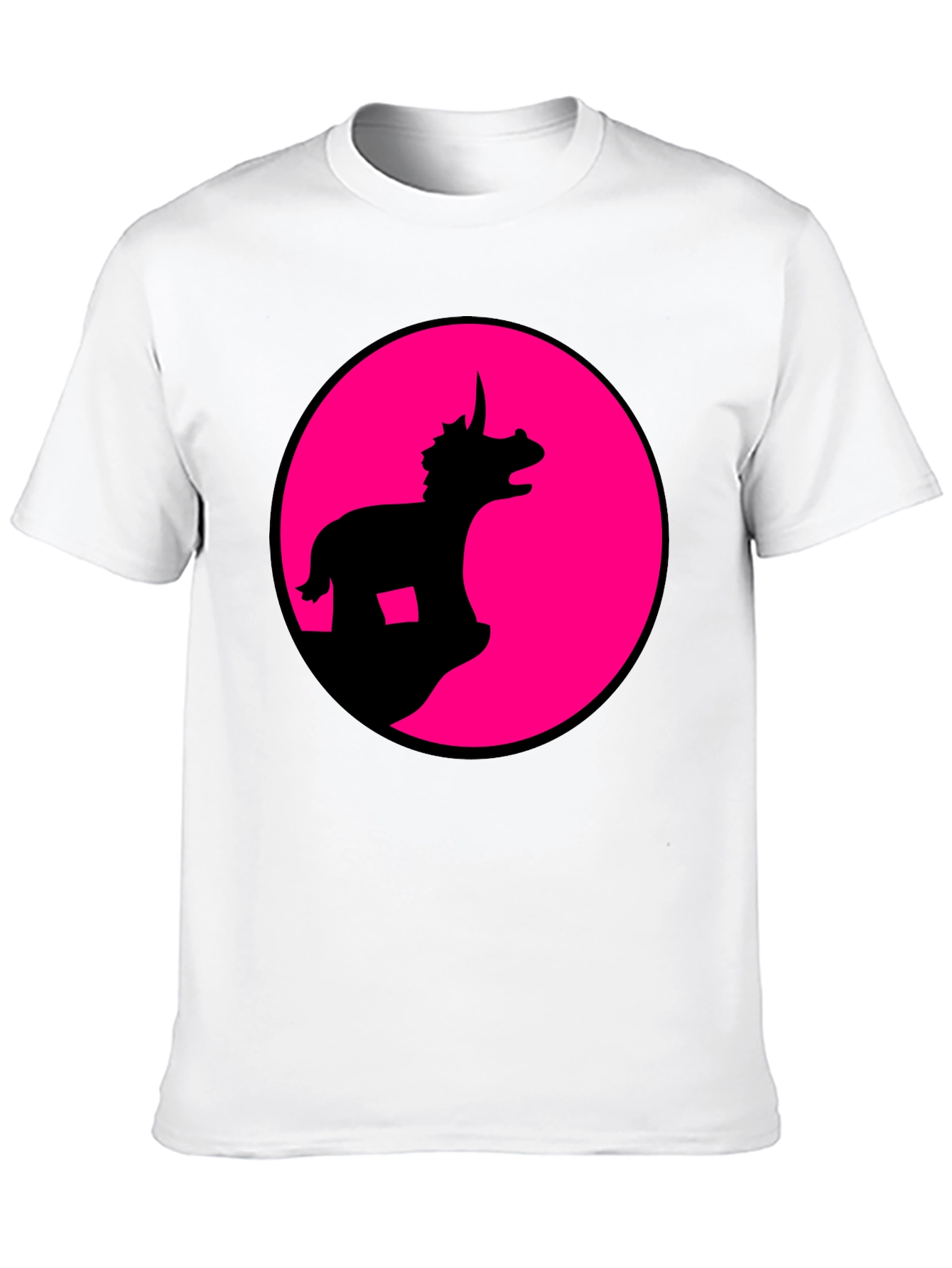 Dino Silhouette Graphic Tee