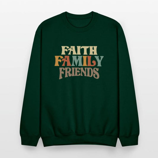 Faith Family Friends Christian Motto